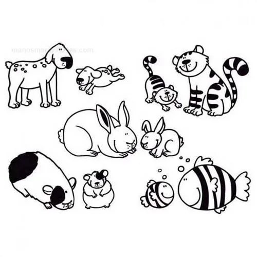 Dibujo para colorear ANIMALES DOMESTICO - Imagui Dibujo para colorear ANIMALES DOMESTICO - Imagui
