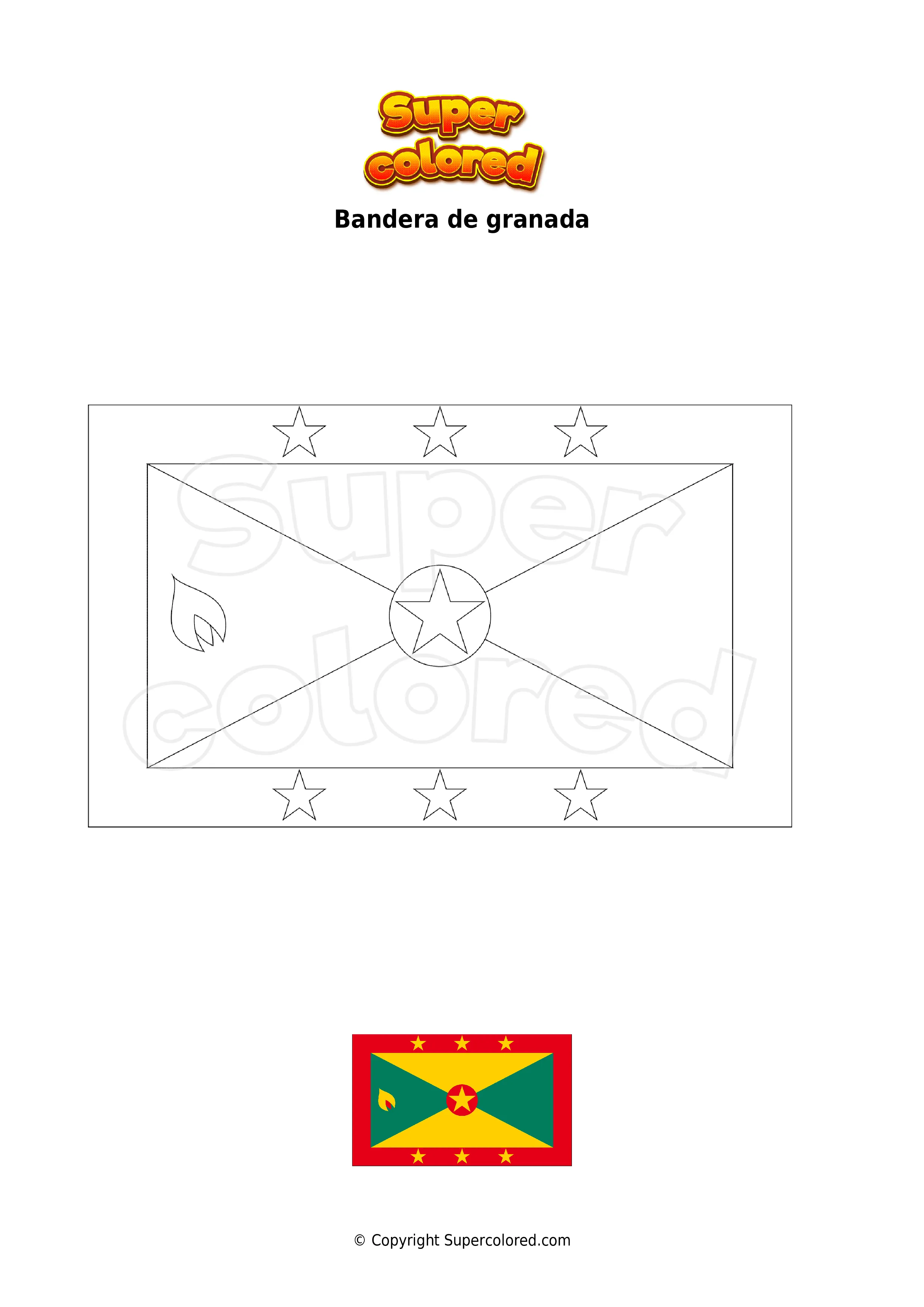 Dibujo para colorear Bandera de panamá - Supercolored.com Dibujo para colorear Bandera de panamá - Supercolored.com
