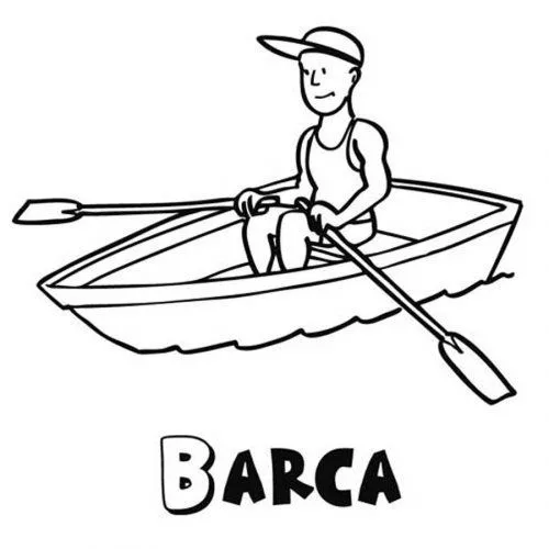 Dibujos para colorear del barca - Imagui