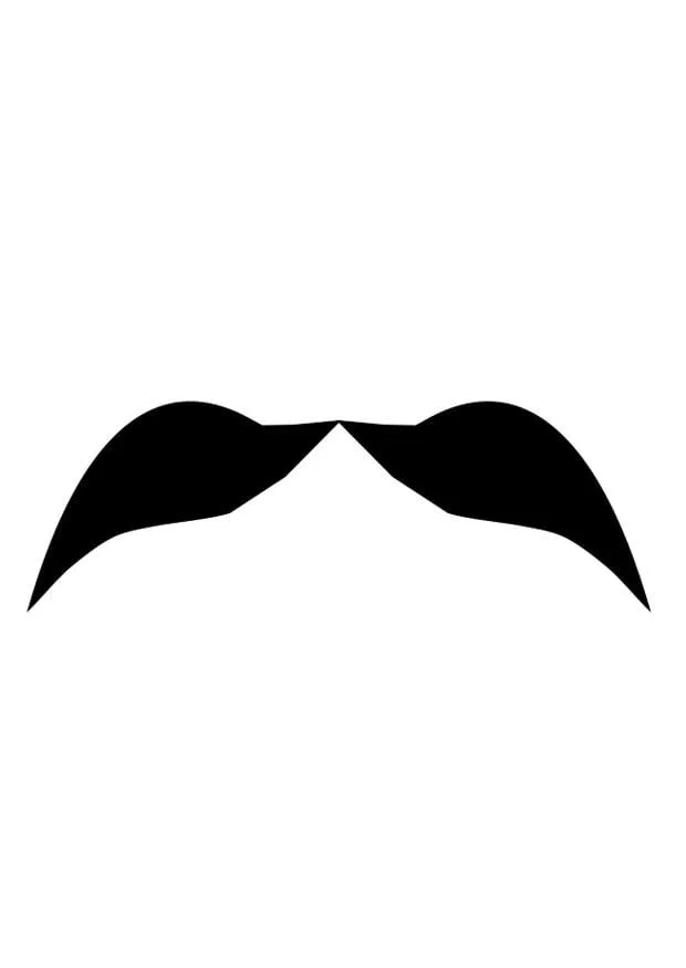 Dibujo para colorear bigote - Dibujos Para Imprimir Gratis - Img 27211 Dibujo para colorear bigote - Dibujos Para Imprimir Gratis - Img 27211