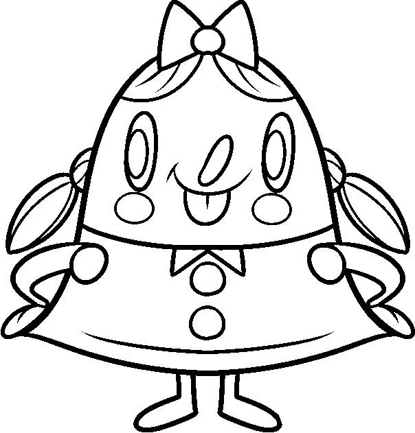 Dibujo para colorear Candy Crush Saga 1