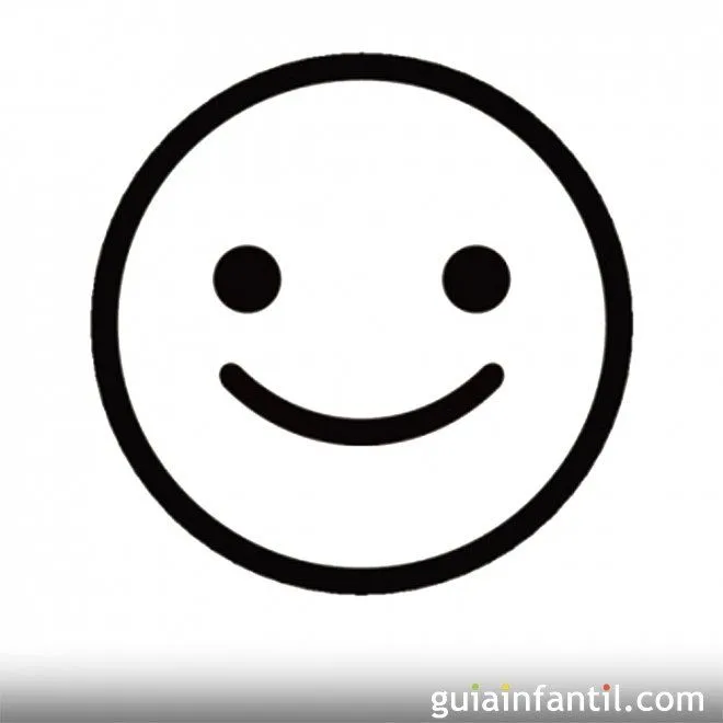 Dibujo para colorear de una cara contenta - Dibujos de caras de ... Dibujo para colorear de una cara contenta - Dibujos de caras de ...