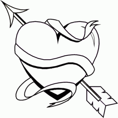 Dibujo para colorear de corazon con alas - Imagui Dibujo para colorear de corazon con alas - Imagui