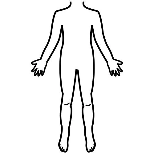 Dibujos para colorear de la figura humana - Imagui Dibujos para colorear de la figura humana - Imagui