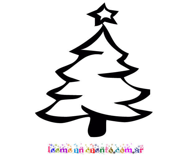 Dibujo de arboloto para decorar para colorear. Dibujos navideños ... Dibujo de arboloto para decorar para colorear. Dibujos navideños ...