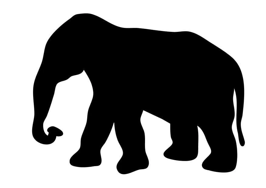 Dibujo para colorear Elefante - Dibujos Para Imprimir Gratis - Img 10220 Dibujo para colorear Elefante - Dibujos Para Imprimir Gratis - Img 10220