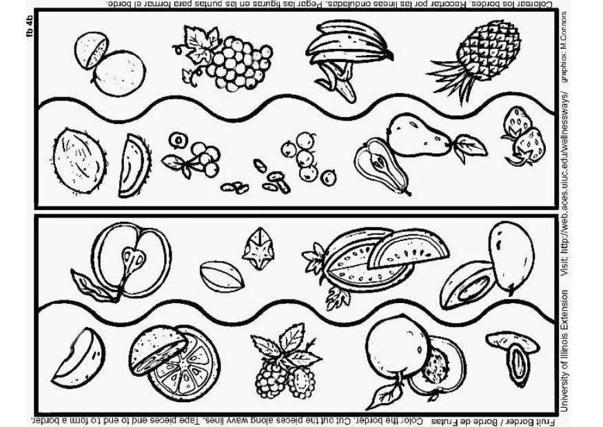 Dibujo para colorear Fruta - Dibujos Para Imprimir Gratis - Img 5919