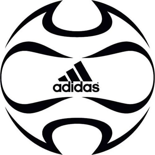 Dibujo para colorear Futbol : Balón de fútbol Adidas 16