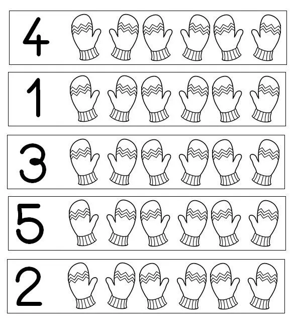 Dibujo para colorear Hojas de trabajo para preescolar Invierno 1 Dibujo para colorear Hojas de trabajo para preescolar Invierno 1