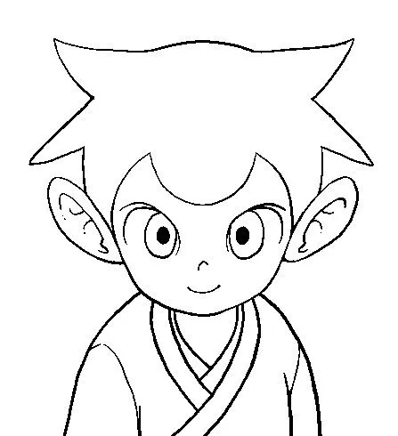 Dibujo para colorear Inazuma Eleven 6