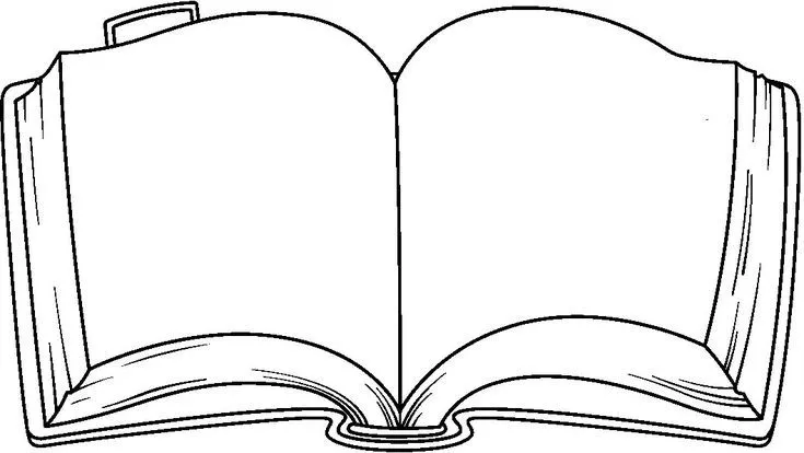 Dibujo para colorear de un libro | dibujos | Pinterest | Dibujo y ... Dibujo para colorear de un libro | dibujos | Pinterest | Dibujo y ...