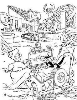 DIBUJO PARA COLOREAR DE LOS LOONEY TUNES BABY : ACTIVIDADES PARA ... DIBUJO PARA COLOREAR DE LOS LOONEY TUNES BABY : ACTIVIDADES PARA ...
