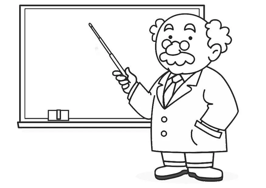 Dibujo para colorear maestra - Dibujos Para Imprimir Gratis - Img 30237 Dibujo para colorear maestra - Dibujos Para Imprimir Gratis - Img 30237