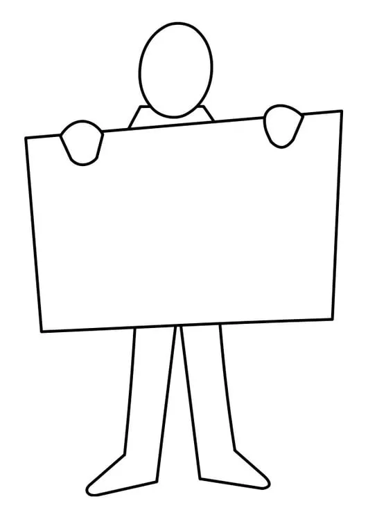 Dibujo para colorear mensaje - Dibujos Para Imprimir Gratis - Img 22861 Dibujo para colorear mensaje - Dibujos Para Imprimir Gratis - Img 22861