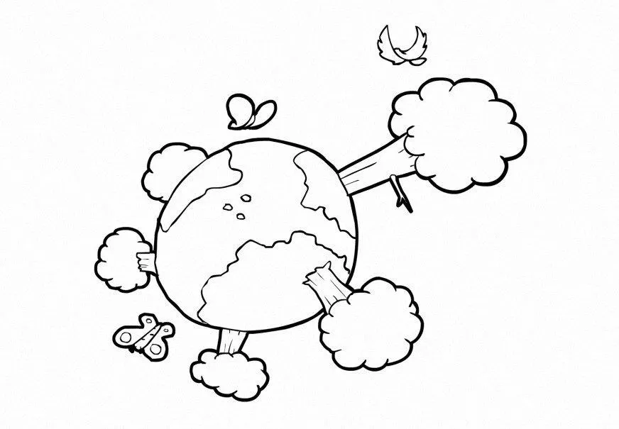 Dibujo para colorear Naturaleza - clima - la tierra - Dibujos Para Imprimir Gratis - Img 14917 Dibujo para colorear Naturaleza - clima - la tierra - Dibujos Para Imprimir Gratis - Img 14917