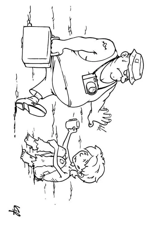 Dibujo para colorear niño mendigo - Img 26980 Dibujo para colorear niño mendigo - Img 26980