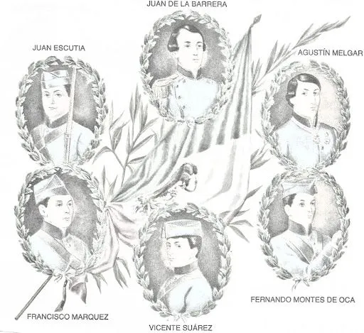 Dibujo para colorear de los niños heroes de chapultepec - Imagui Dibujo para colorear de los niños heroes de chapultepec - Imagui