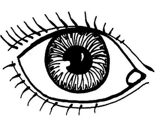 Dibujos de un ojo - Imagui