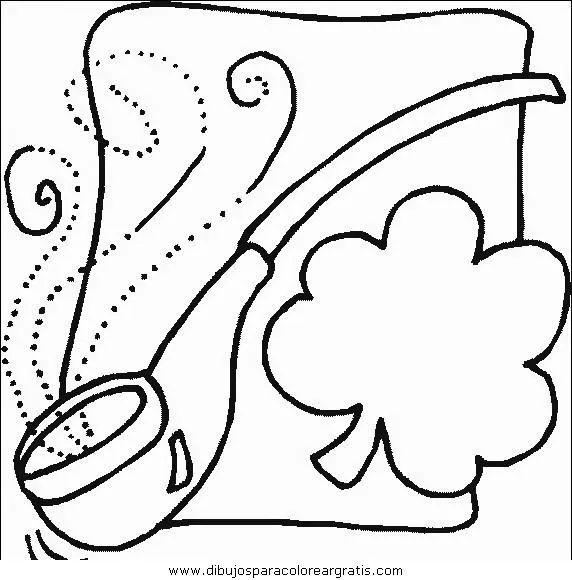 Dibujo para colorear pipa - Imagui