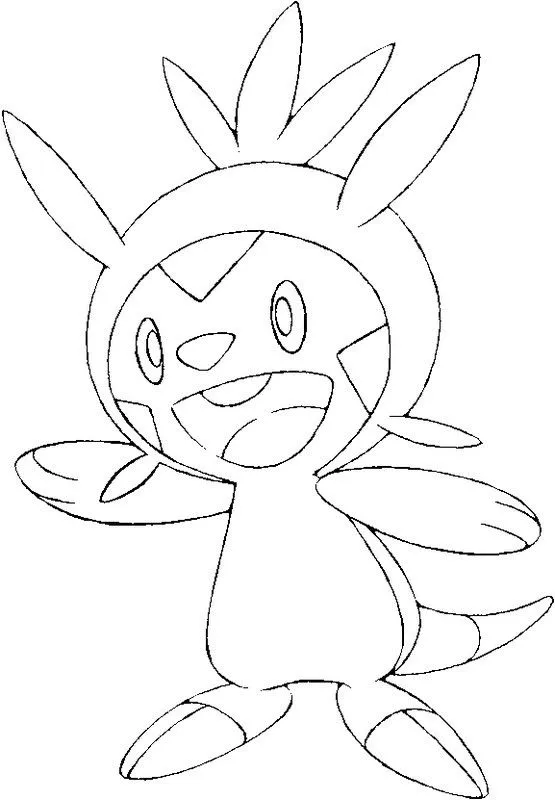 Dibujo para colorear Pokemon X Y  1