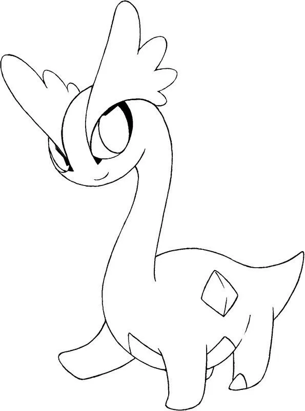 Dibujo para colorear Pokemon X Y  1