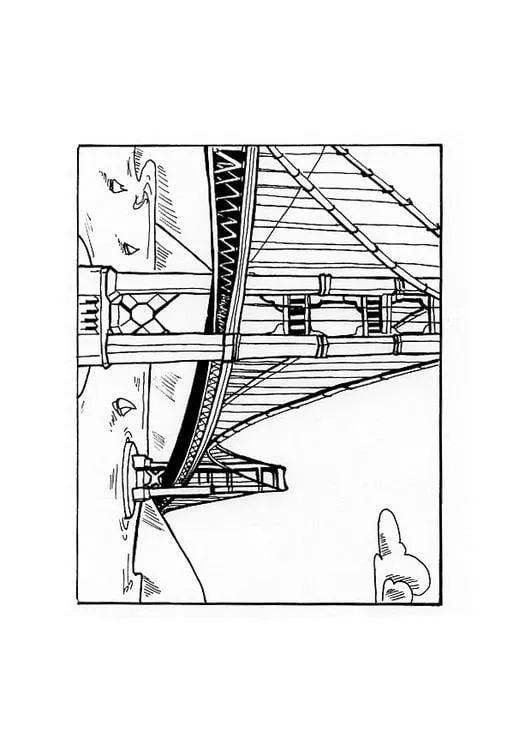 Dibujo para colorear Puente - Dibujos Para Imprimir Gratis - Img 10442 Dibujo para colorear Puente - Dibujos Para Imprimir Gratis - Img 10442