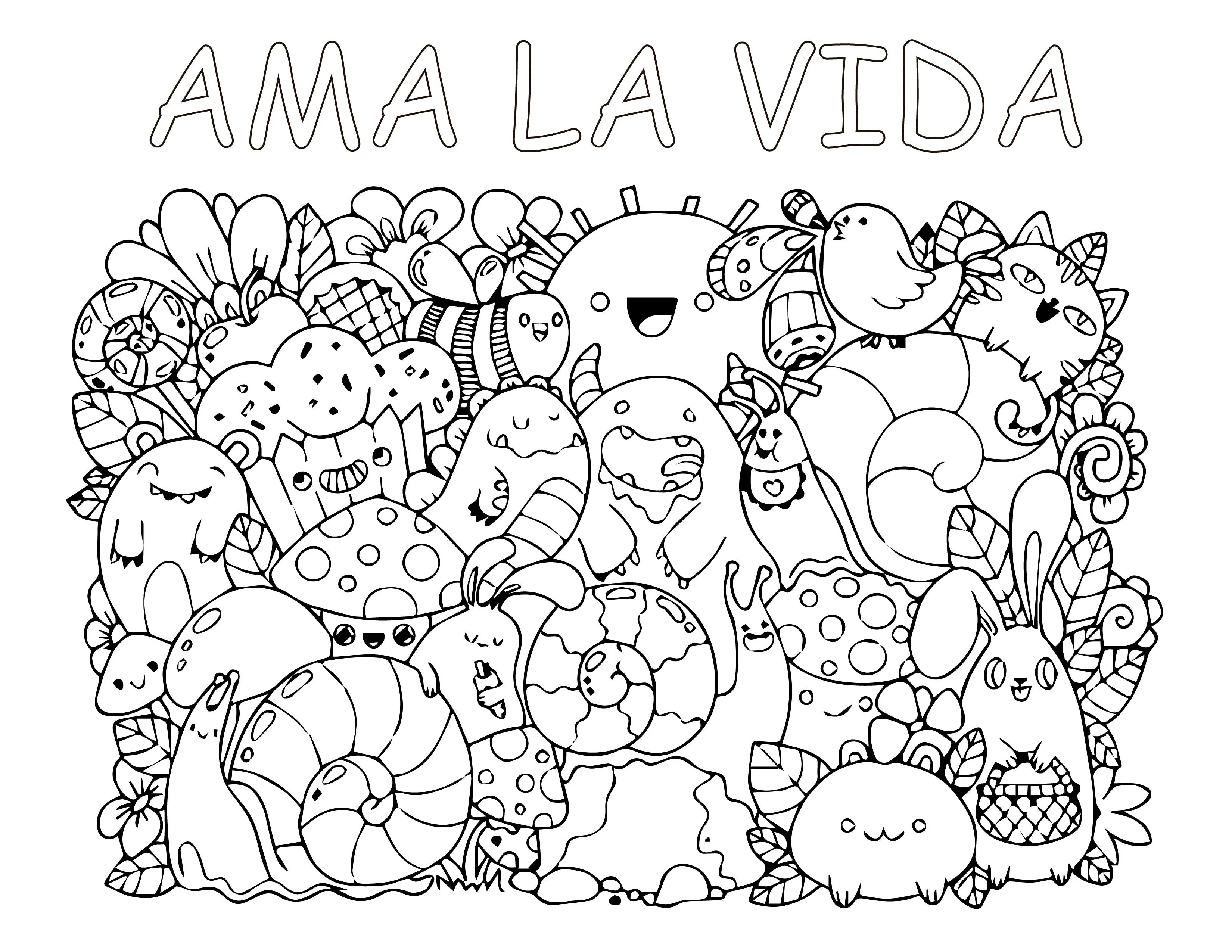 Dibujo para colorear – SoyHuichol