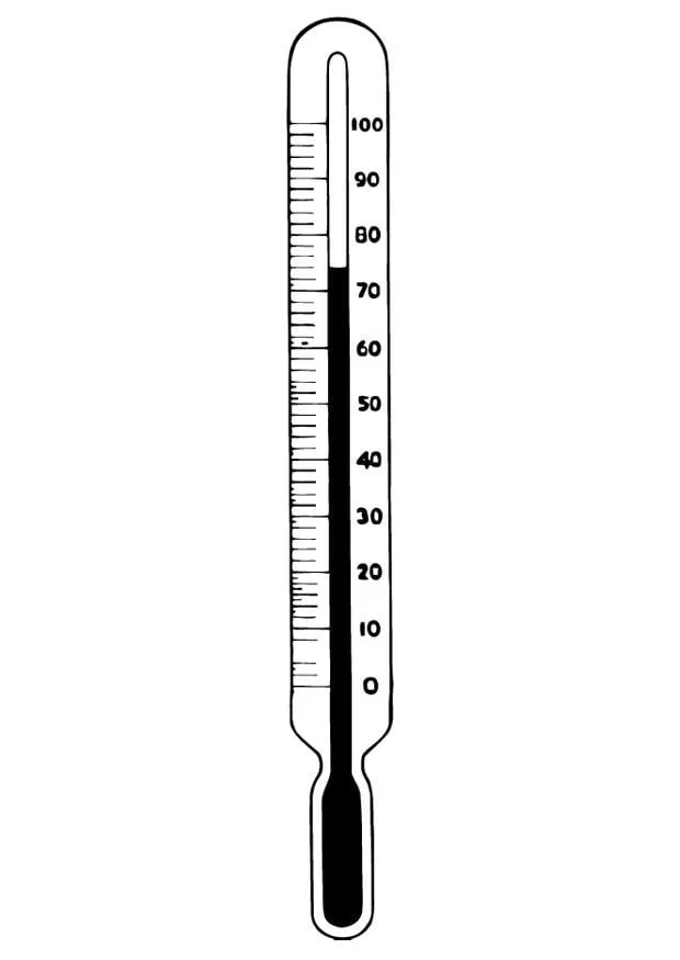 Dibujo para colorear Temperatura - termómetro - Dibujos Para Imprimir Gratis - Img 12959 Dibujo para colorear Temperatura - termómetro - Dibujos Para Imprimir Gratis - Img 12959