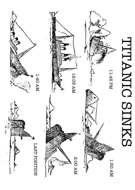 Dibujo para colorear Titanic - Dibujos Para Imprimir Gratis - Img 30097 Dibujo para colorear Titanic - Dibujos Para Imprimir Gratis - Img 30097