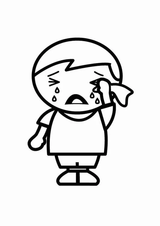 Dibujo para colorear triste - Dibujos Para Imprimir Gratis - Img 25417 Dibujo para colorear triste - Dibujos Para Imprimir Gratis - Img 25417