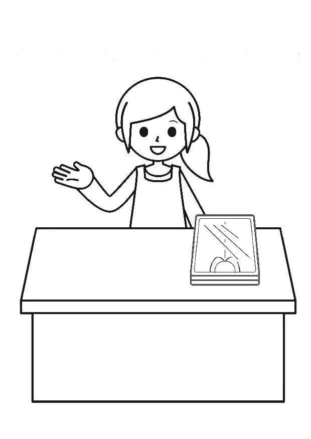 Dibujo para colorear vendedor - Dibujos Para Imprimir Gratis - Img 30743 Dibujo para colorear vendedor - Dibujos Para Imprimir Gratis - Img 30743