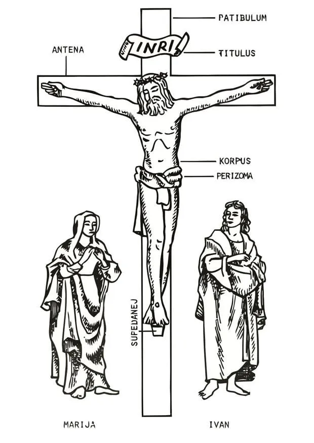 Dibujo para colorear Viernes Santo - Dibujos Para Imprimir Gratis - Img 21730 Dibujo para colorear Viernes Santo - Dibujos Para Imprimir Gratis - Img 21730
