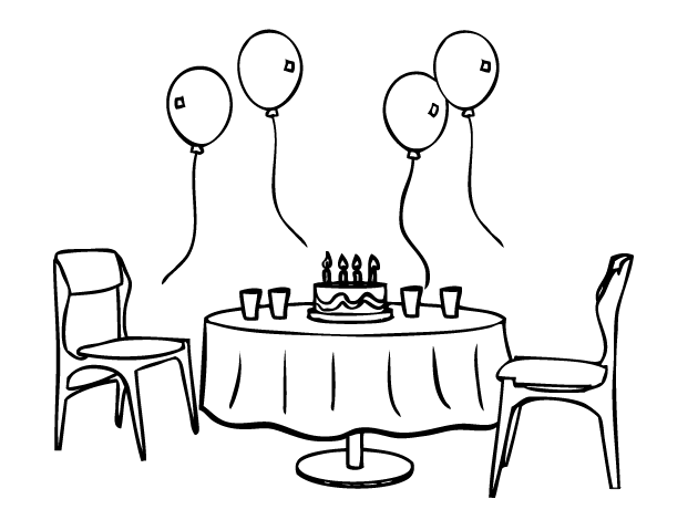Comedor dibujo para colorear - Imagui
