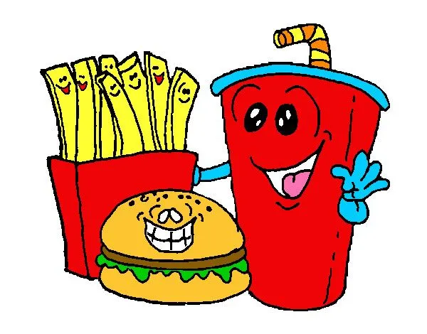 Dibujo de Comida rápida pintado por Audreys en Dibujos.net el día ... Dibujo de Comida rápida pintado por Audreys en Dibujos.net el día ...