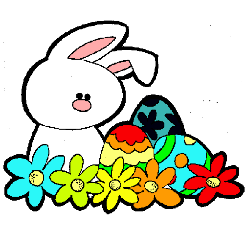 Dibujo de Conejito de pascua pintado por Fulanita en Dibujos.net ...