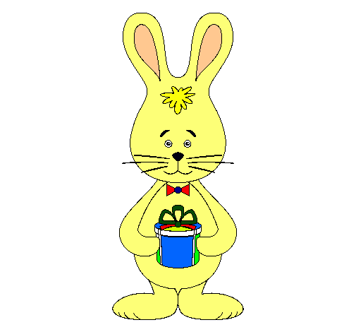 Dibujo de Conejito pintado por Color en Dibujos.net el día 13-03 ...
