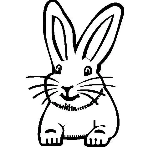 Dibujo de Conejo para Colorear - Dibujos.net Dibujo de Conejo para Colorear - Dibujos.net