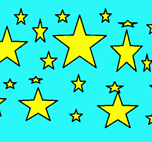 Dibujo de Conjunto de estrellas pintado por Knh451hyl en Dibujos ... Dibujo de Conjunto de estrellas pintado por Knh451hyl en Dibujos ...