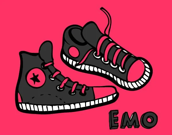Dibujo de converse pintado por Cielogpe en Dibujos.net el día 17 ...