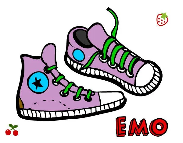 Dibujo de Mis Converse pintado por Lulitfm en Dibujos.net el día ... Dibujo de Mis Converse pintado por Lulitfm en Dibujos.net el día ...