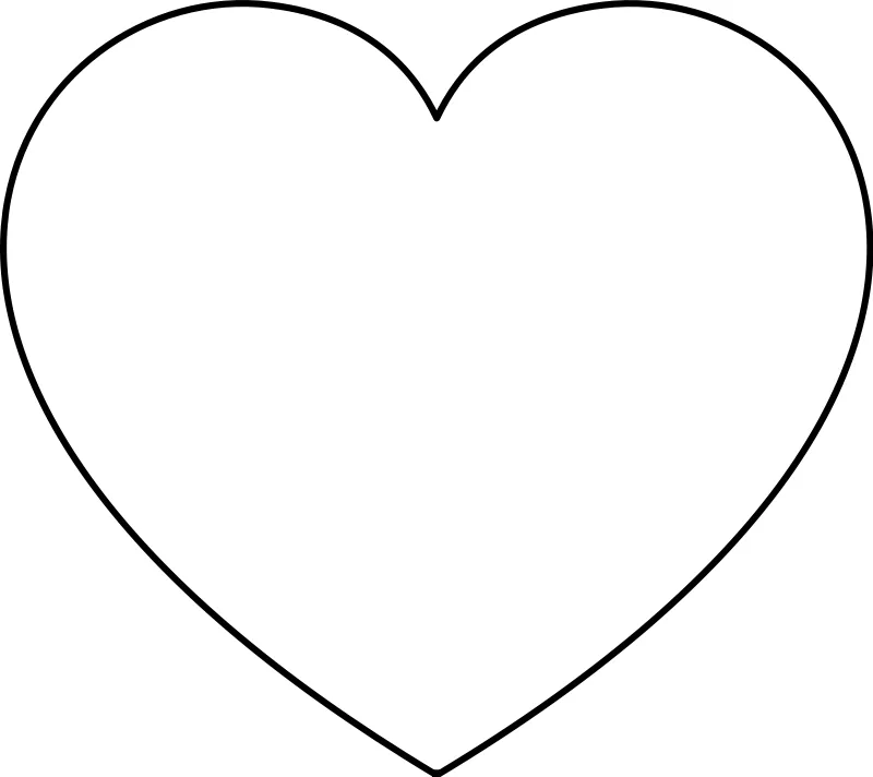 Dibujo de corazon para colorear | Desmotivaciones de enamorados Dibujo de corazon para colorear | Desmotivaciones de enamorados