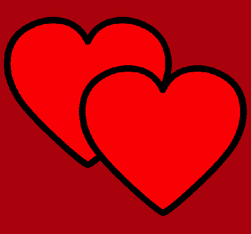Dibujo de Corazones pintado por Elvia en Dibujos.net el día 05-03 ... Dibujo de Corazones pintado por Elvia en Dibujos.net el día 05-03 ...