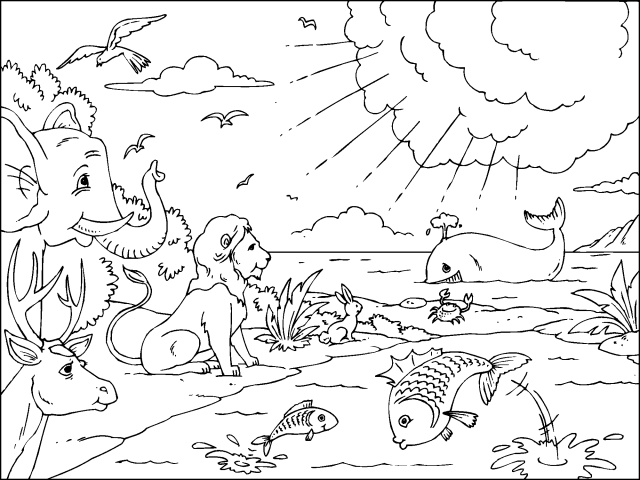 Dibujo de creacion - Imagui