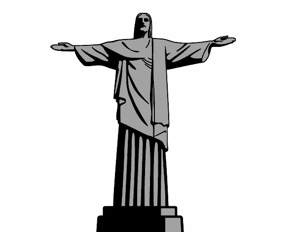 Dibujo de El Cristo Redentor pintado por en Dibujos.net el día 29 ...