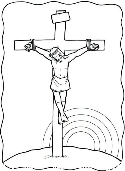 Imagenes de jesucristo en la cruz para colorear - Imagui Imagenes de jesucristo en la cruz para colorear - Imagui