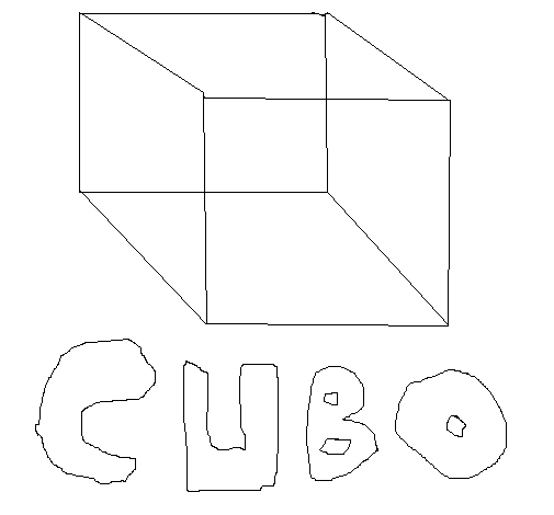Dibujo de Cubo para Colorear - Dibujos.net