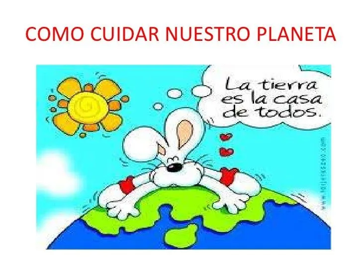 Dibujo de como cuidar el planeta tierra - Imagui