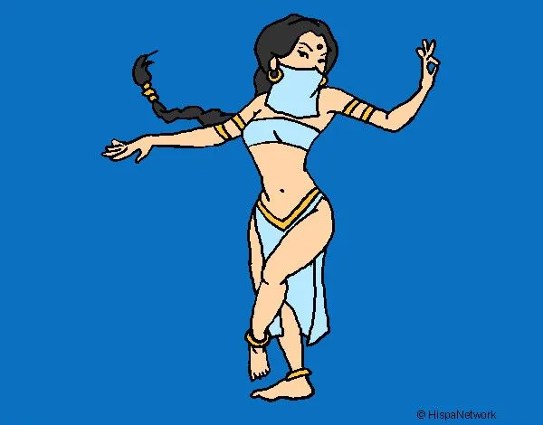 Dibujo de Danza Arabe pintado por Gianchuuu en Dibujos.net el día ...