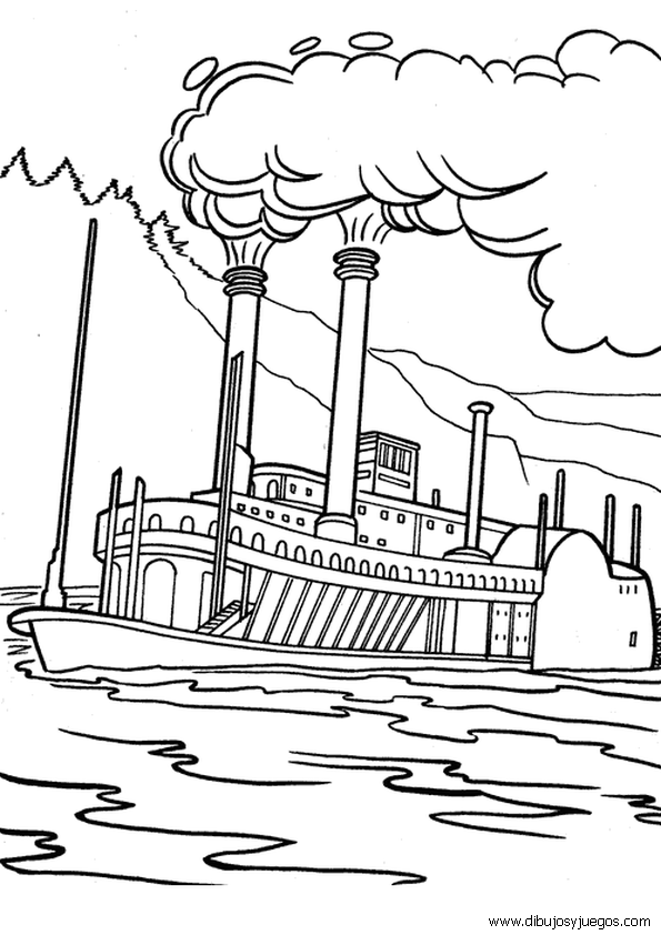 dibujo-de-barcos-para-colorear-018 | Dibujos y juegos, para pintar ...