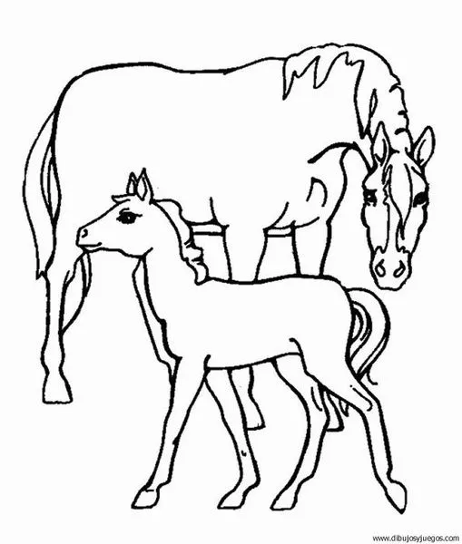 dibujo-de-caballo-003 | Dibujos y juegos, para pintar y colorear dibujo-de-caballo-003 | Dibujos y juegos, para pintar y colorear